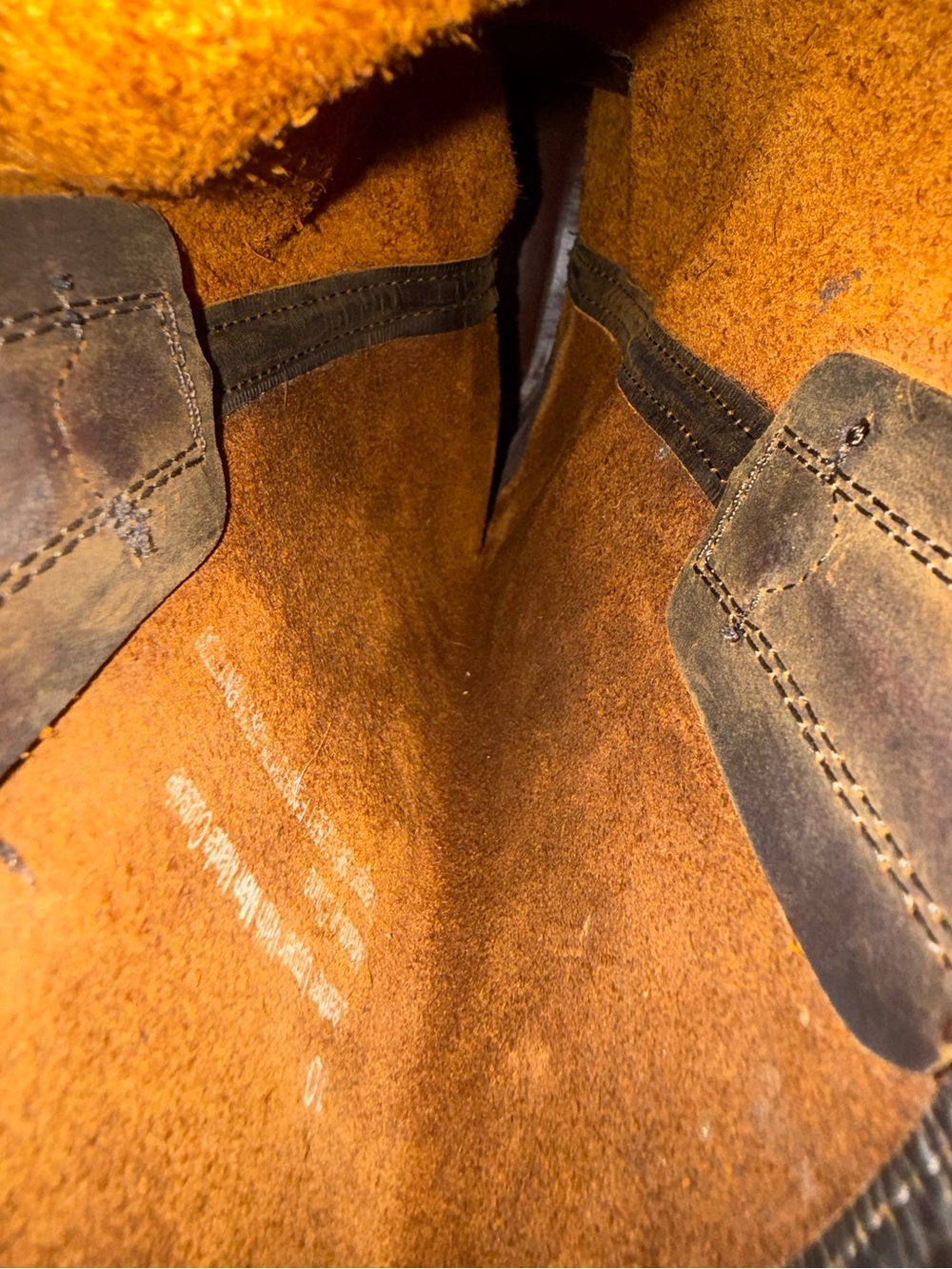 Women's Brown Leather Harness Heeled Boots - Picture 11 of 12